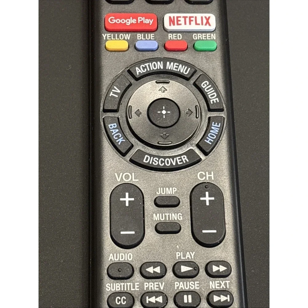 Genuine Sony RMF-TX300U Voice TV Remote Control OEM Netflix Google Play
